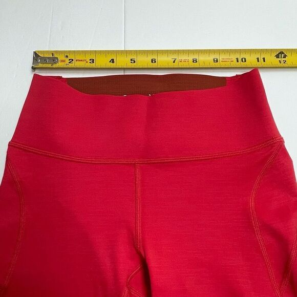 Outdoor Voices Techsweat Core Leggings Red Size XS - Picture 7 of 10